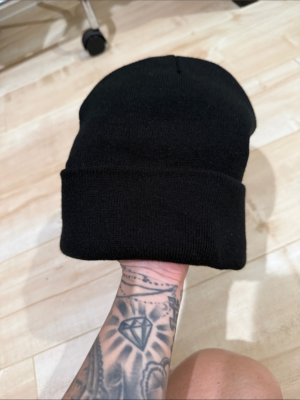 Black Beanie
